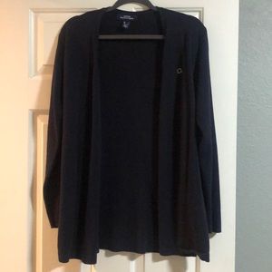 Chase employee attire Navy sweater, women’s large
